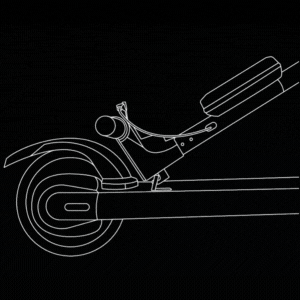 Latching the scooter